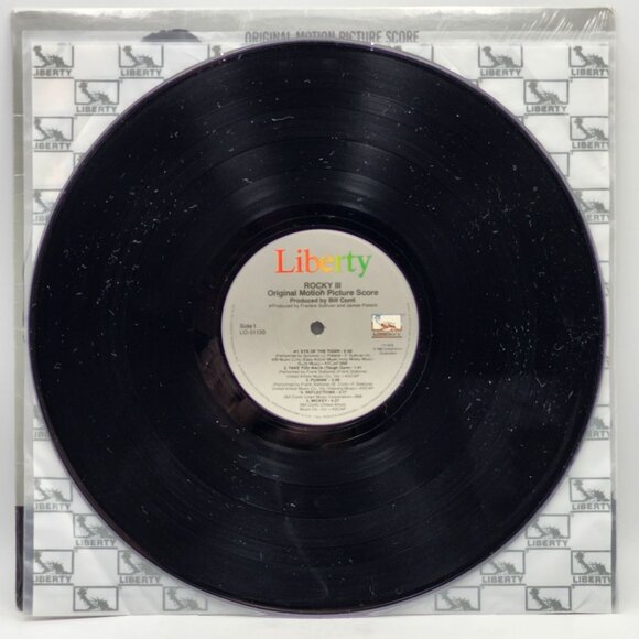 Rocky III Original Motion Picture Score Vinyl LP 1982 Liberty Records LO-51130 - Picture 2 of 5